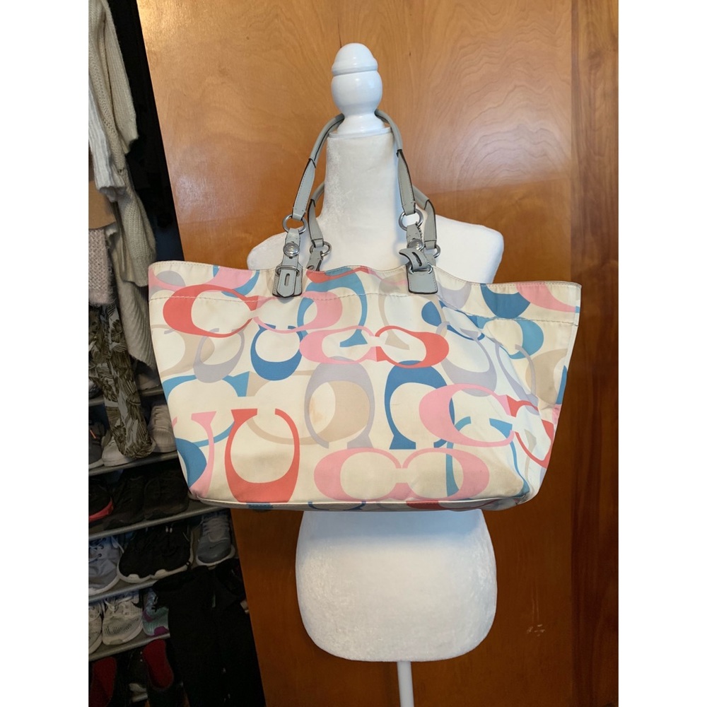 Authentic Large Coach Purse